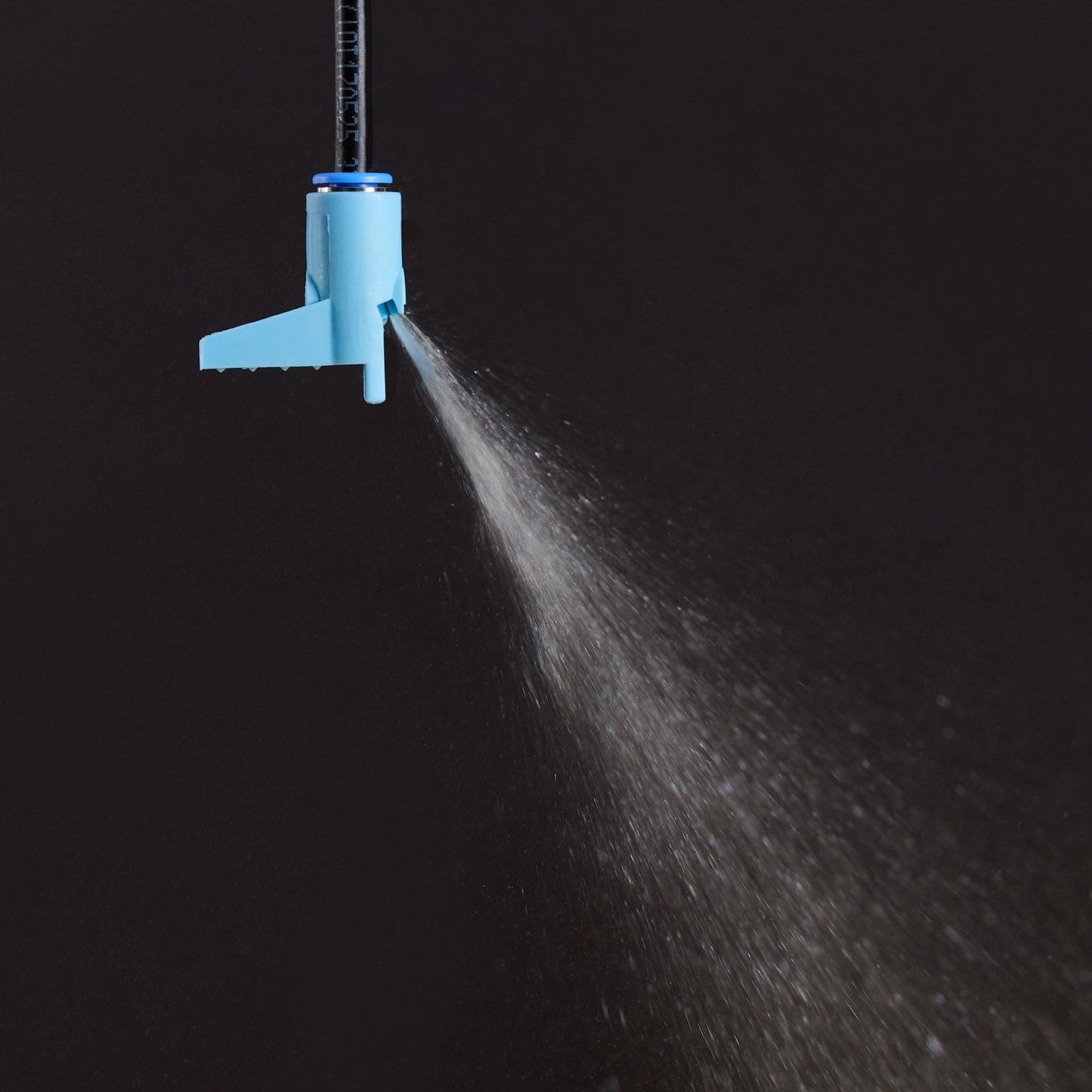 over the top fan jet for window cleaning