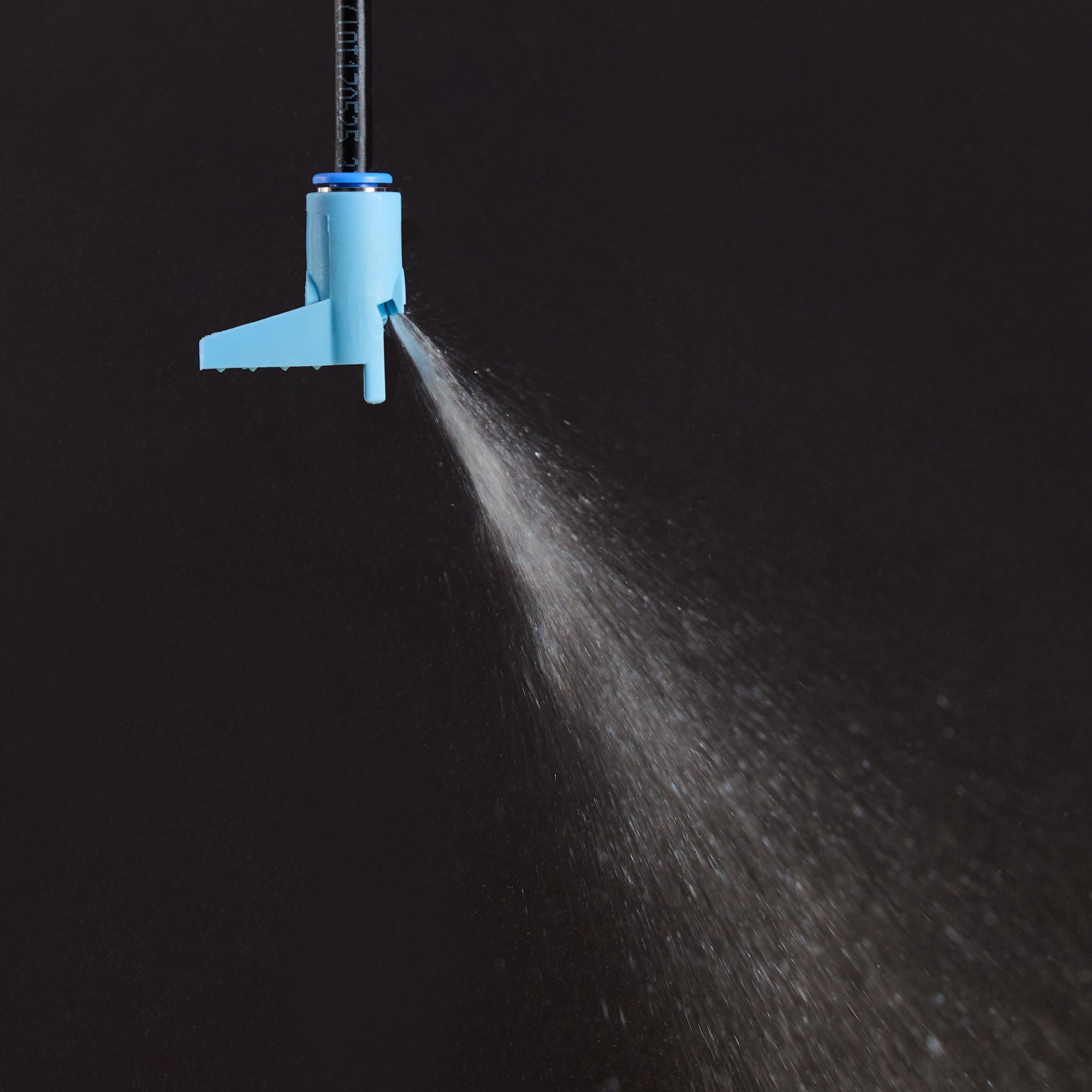 over the top fan jet for window cleaning